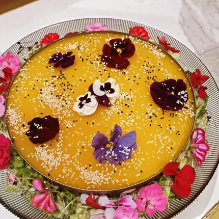 Salade de quinoa au crabe et chutney de mangue