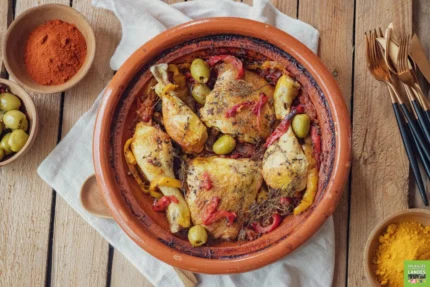 Les tagines poulet fermier