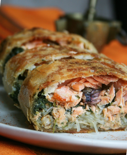 Pastilla Saumon Epinard